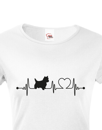 Dámské tričko Bišonek tep