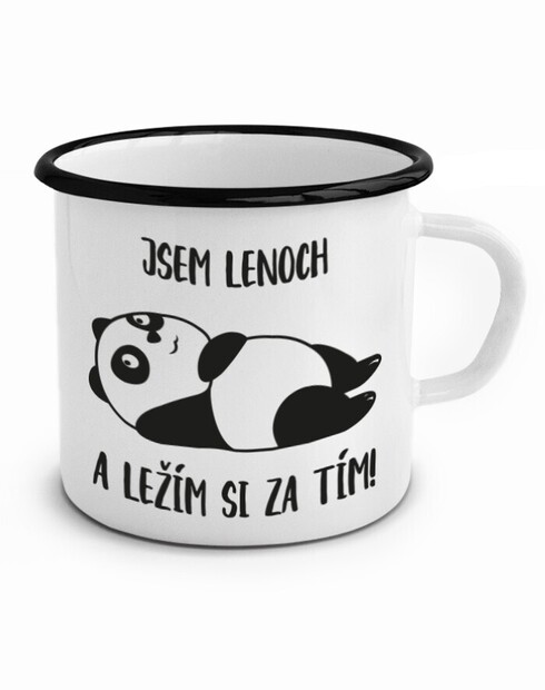 Plecháček Jsem lenoch a ležím si za tím!
