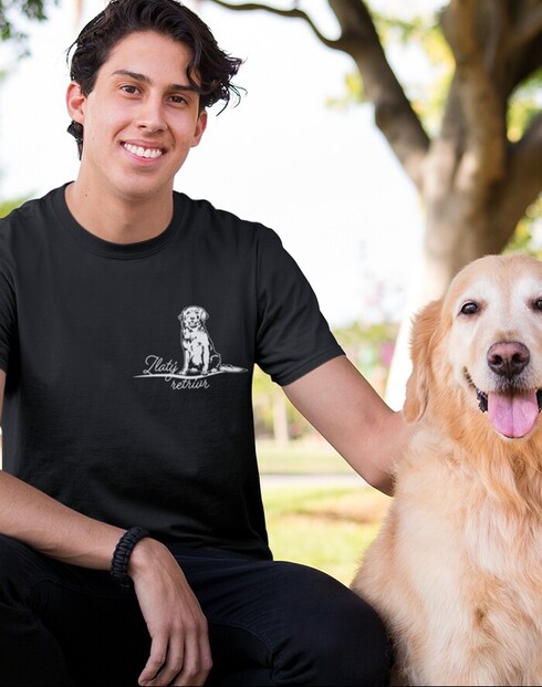 Pánské tričko Zlatý retrívr 2
