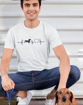 Pánské tričko Jezevčík tep