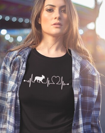 Dámské tričko Čivava tep