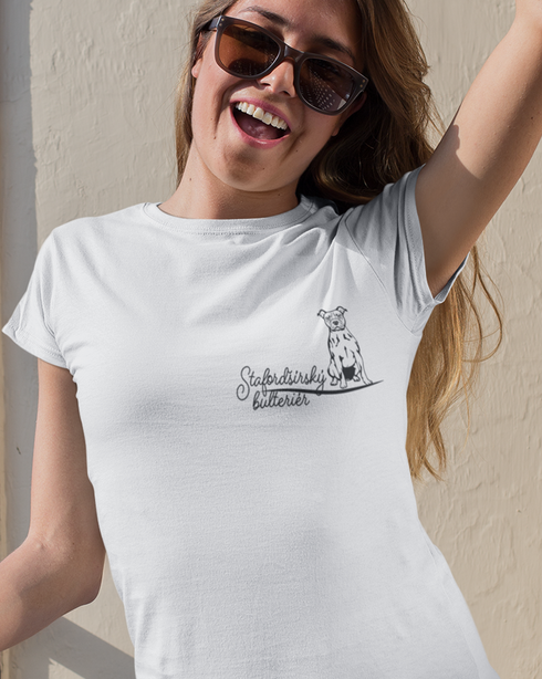 Dámské tričko Stafordširský bulteriér 2
