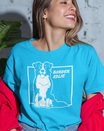 Dámské tričko Border kolie