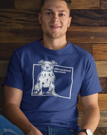 Pánské tričko Stafordširský bulteriér