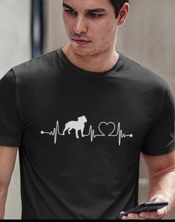 Pánské tričko Pitbull tep