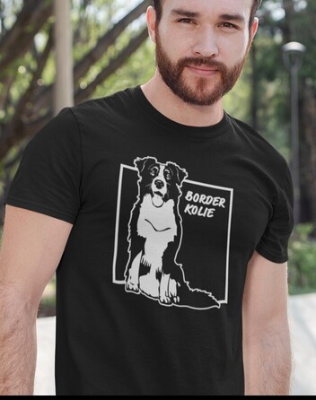 Pánské tričko Border kolie