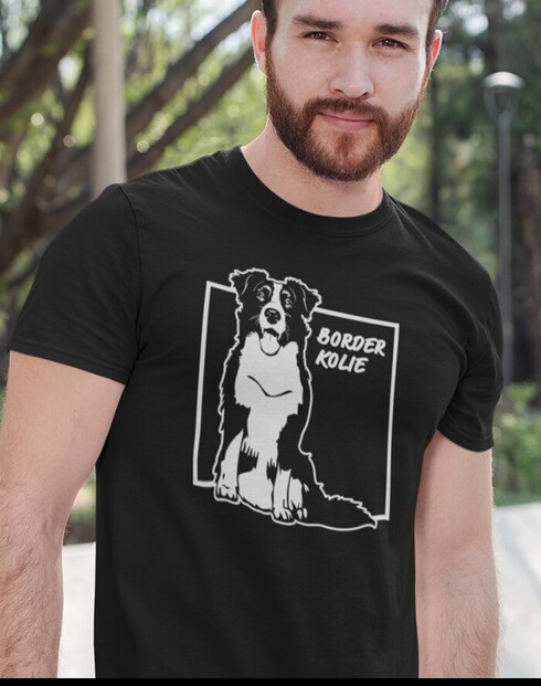 Pánské tričko Border kolie