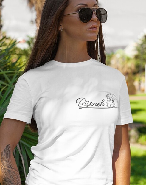 Dámské tričko Bišonek 2