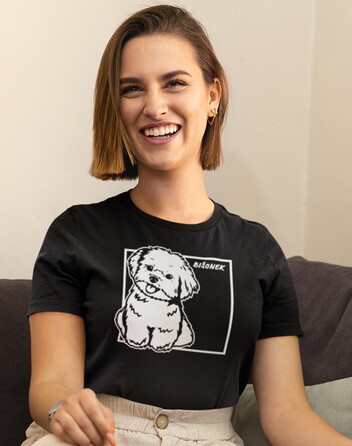 Dámské tričko Bišonek