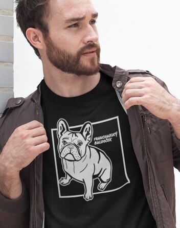 Pánské tričko Francouzský buldoček