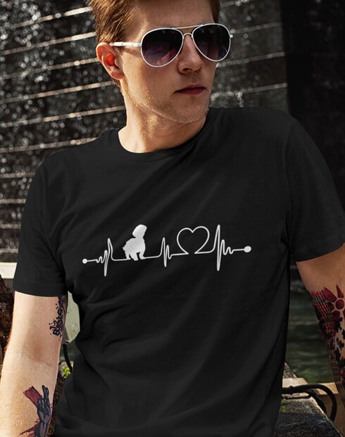 Pánské tričko Maltézák tep