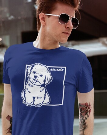 Pánské tričko Maltézák