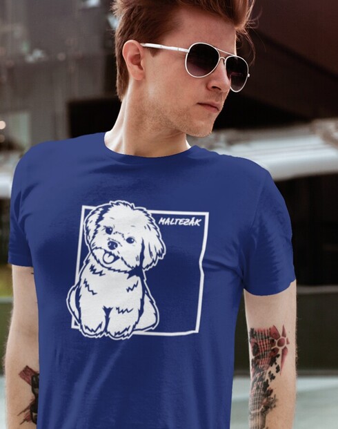 Pánské tričko Maltézák