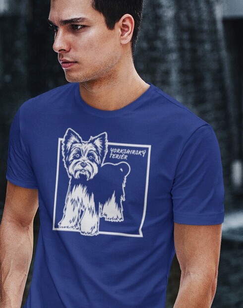 Pánské tričko Yorkshirský teriér