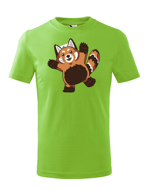 Dětské triko Červená panda