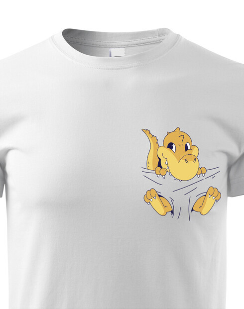 Dětské triko Dráček v kapsičce