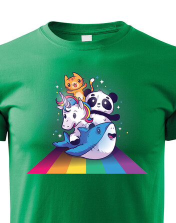 Dětské triko Zvířátka