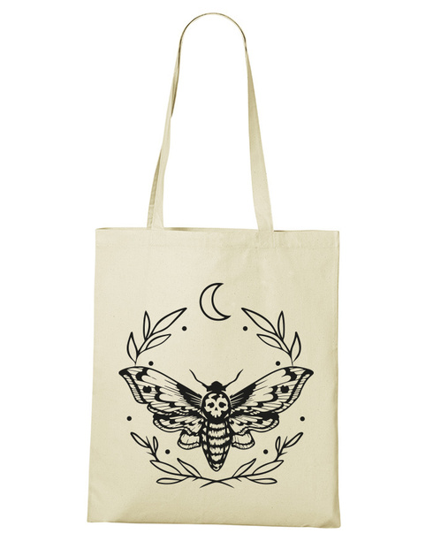 Plátěná taška Smrtihlav