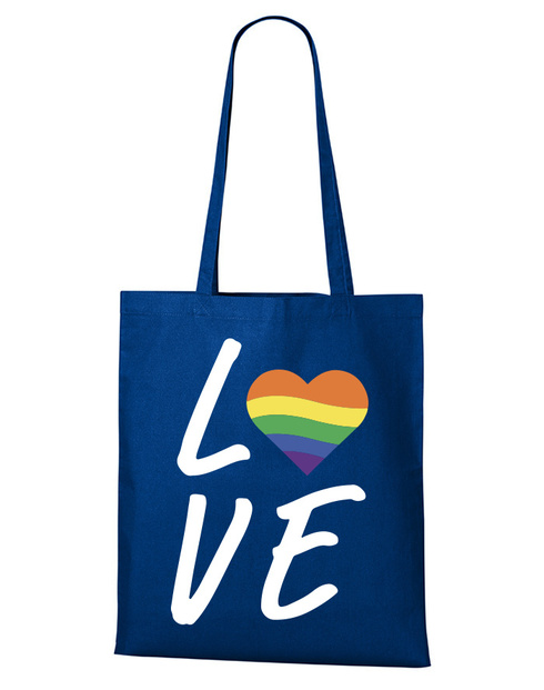 Plátěná taška Pride love