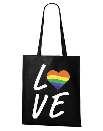 Plátěná taška Pride love