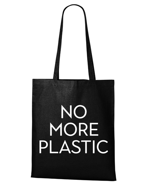Plátěná taška No more plastic