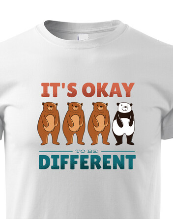 Dětské tričko Be Different