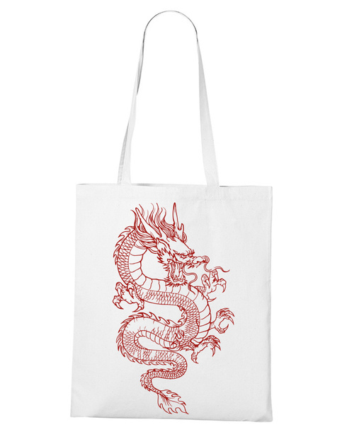 Plátěná taška Čínský drak