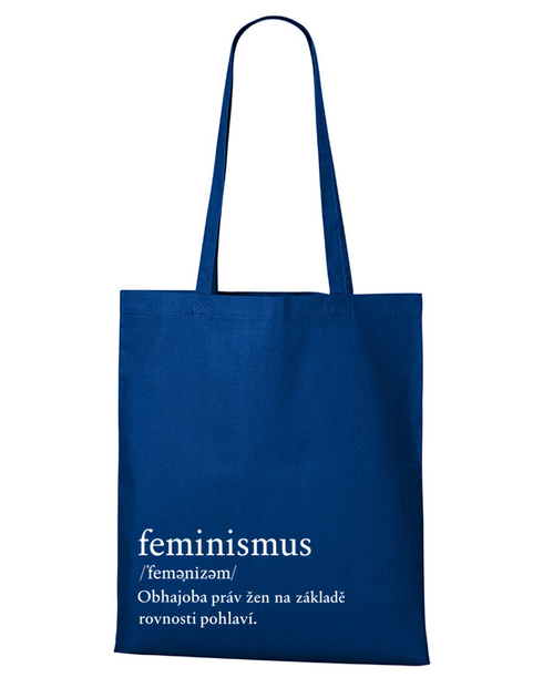 Plátěná taška Feminismus