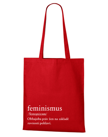 Plátěná taška Feminismus