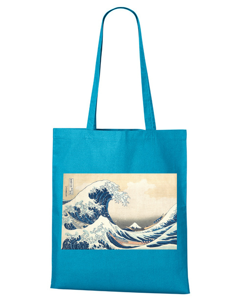 Plátěná taška Velká vlna u pobřeží Kanagawy