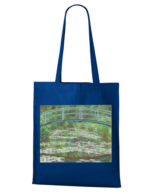 Plátěná taška Claude Monet Japonský most