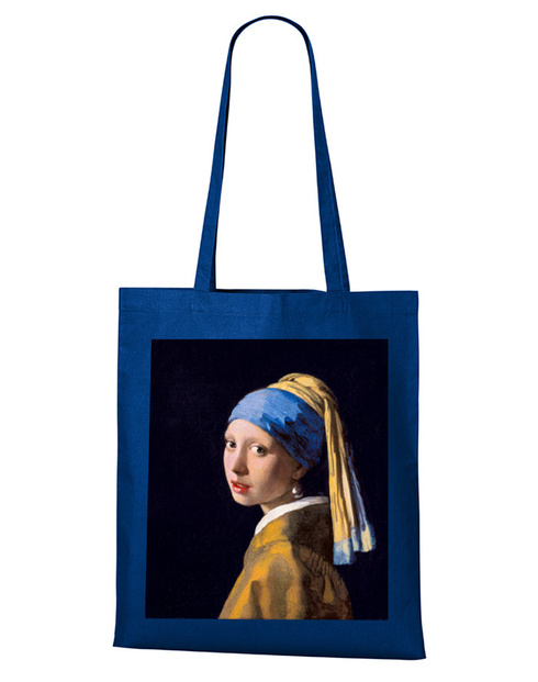 Plátěná taška Dívka s perlovou náušnicí