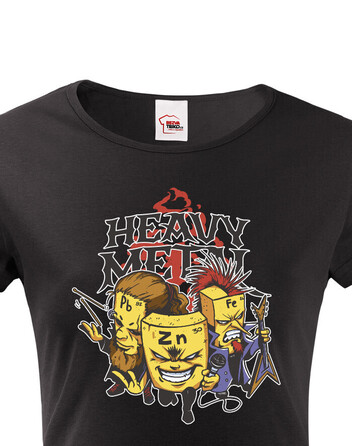 Dámské tričko Heavy metal chemistry