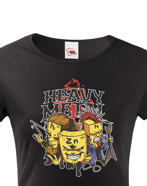 Dámské tričko Heavy metal chemistry