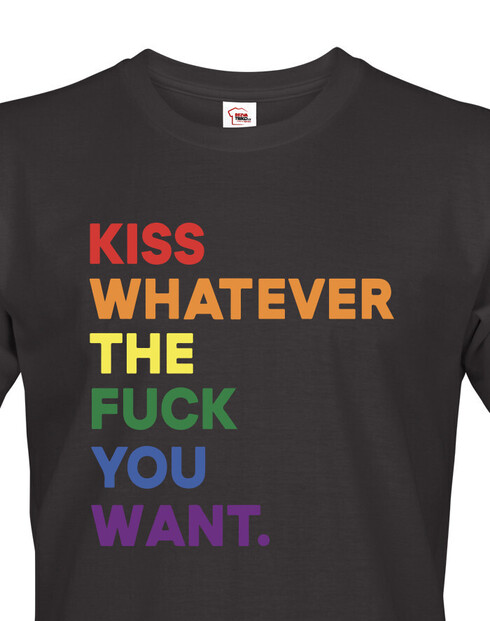 Pánské tričko Kiss whatever