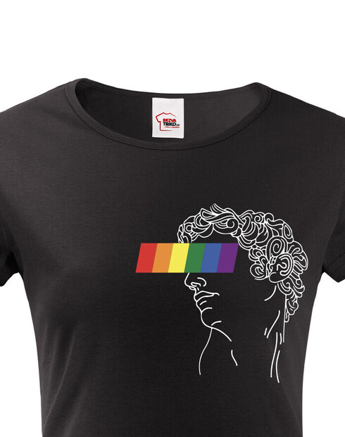 Dámské tričko LGBT art