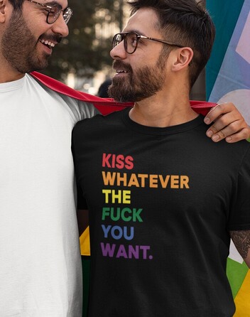 Pánské tričko Kiss whatever