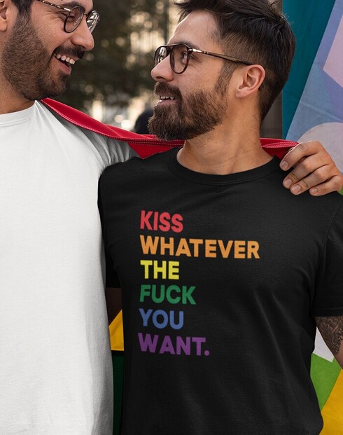 Pánské tričko Kiss whatever