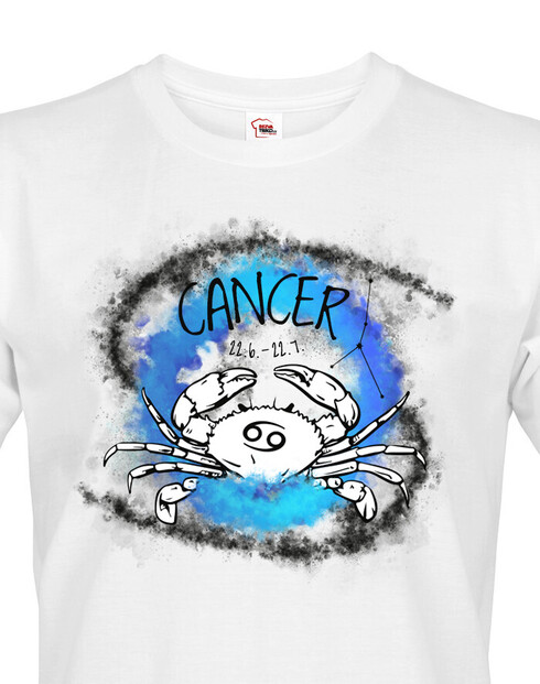 Pánské tričko se znamením zvěrokruhu Rak