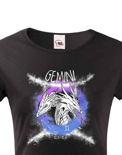 Dámské tričko se znamením zvěrokruhu Blíženci