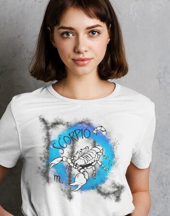 Dámské tričko se znamením zvěrokruhu Štír