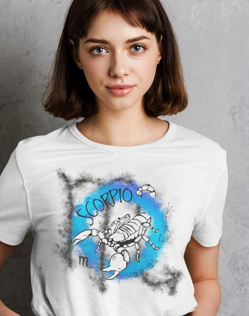 Dámské tričko se znamením zvěrokruhu Štír