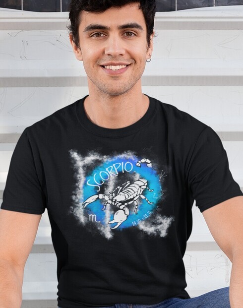 Pánské tričko se znamením zvěrokruhu Štír