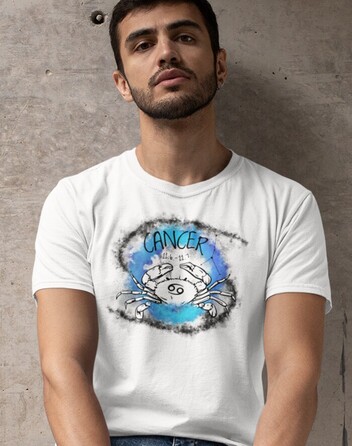 Pánské tričko se znamením zvěrokruhu Rak