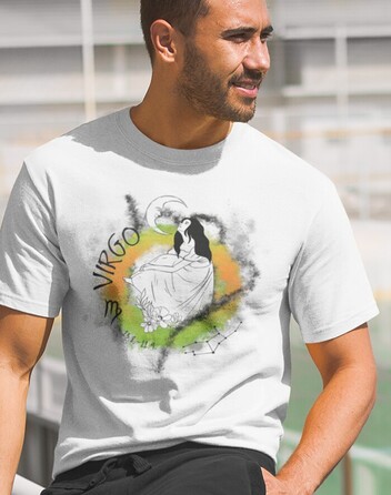 Pánské tričko se znamením zvěrokruhu Panna