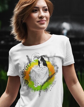 Dámské tričko se znamením zvěrokruhu Panna