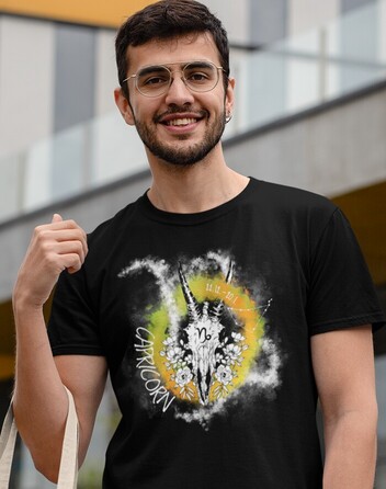 Pánské tričko se znamením zvěrokruhu Kozoroh