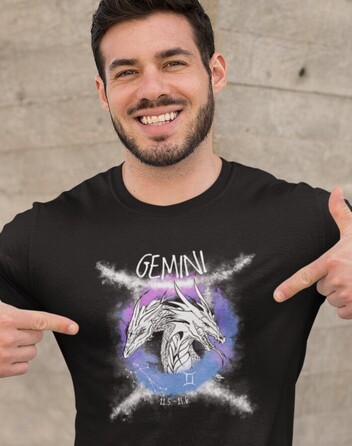 Pánské tričko se znamením zvěrokruhu Blíženci