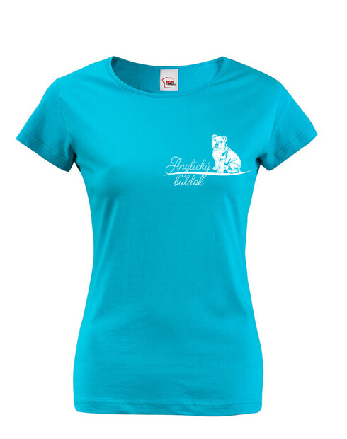 Dámské tričko Anglický buldok