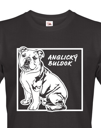 Pánské tričko Anglický buldok 2